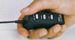 Attached remote control unit