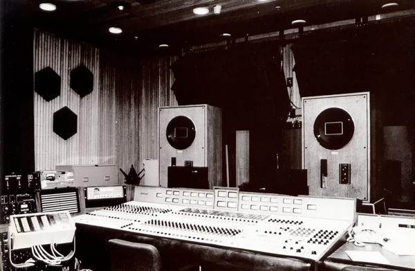 Pioneer P.S. C. Center Recording Studio in Meguro, Tokyo (at that time)