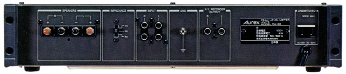 Rear panel of the PM-55
