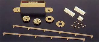 Gold plate part