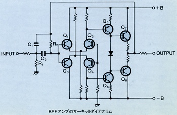 BPF amplifier
