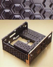 Honeycomb structural frame