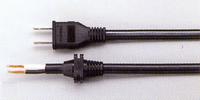 Power cord for oxygen-free copper cable