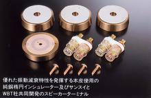 Pure copper oval insulator and speaker terminal jointly developed by WBT