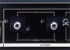 Antenna A/B input terminal