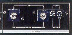 Switchable antenna A/B input terminal
