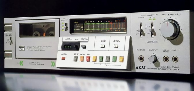 AKAI GX-F 44 R Stereo Cassette Deck è in corso high end?? 