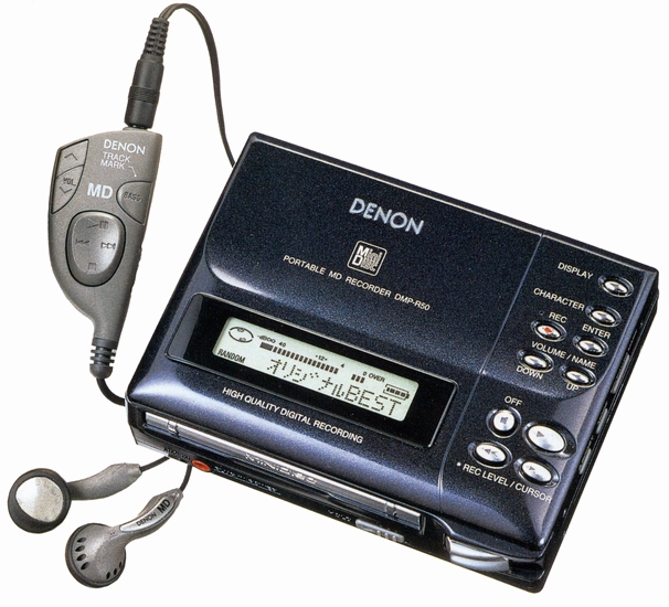 DENON DMP-R50 ポータブルMDレコーダー