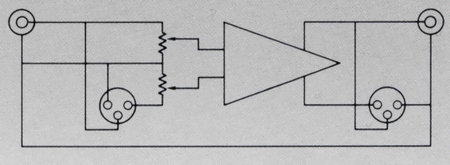 Differential amplifier balance circuit T