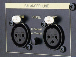 Balanced input and inverted switch