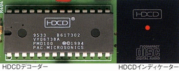 HDCD decoder and indicators