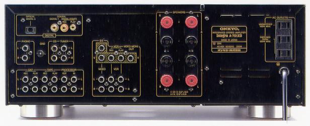 ONKYO Integra A-701DX アンプ オーディオ機器 家電・スマホ・カメラ 