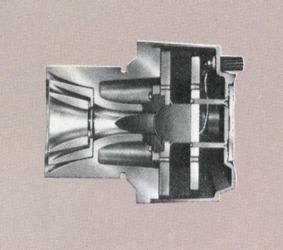 Sectional view of the tweeter unit