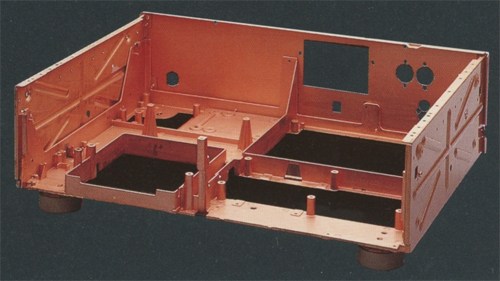 Copper plated chassis