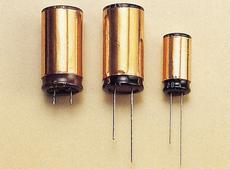 Copper foil wound electrolytic capacitor