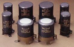 Capacitors with gold-plated terminals