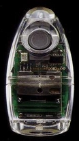 Structure of one button remote control