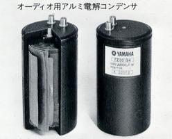 Aluminum electrolytic capacitors for audio equipment